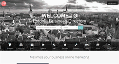 Desktop Screenshot of estoniayp.com
